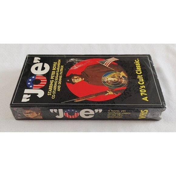 Joe A 70’s Cult Classic Peter Boyle, Susan Sarandon VHS RARE OOP New Sealed - Picture 4 of 7